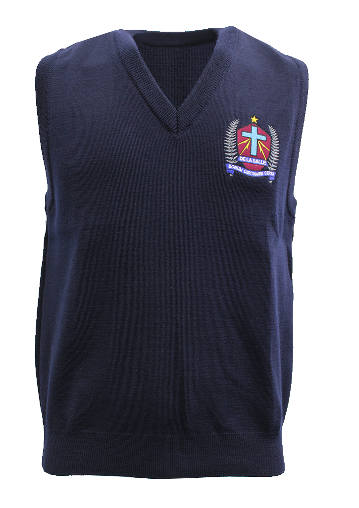 De La Salle College Senior Vest Navy