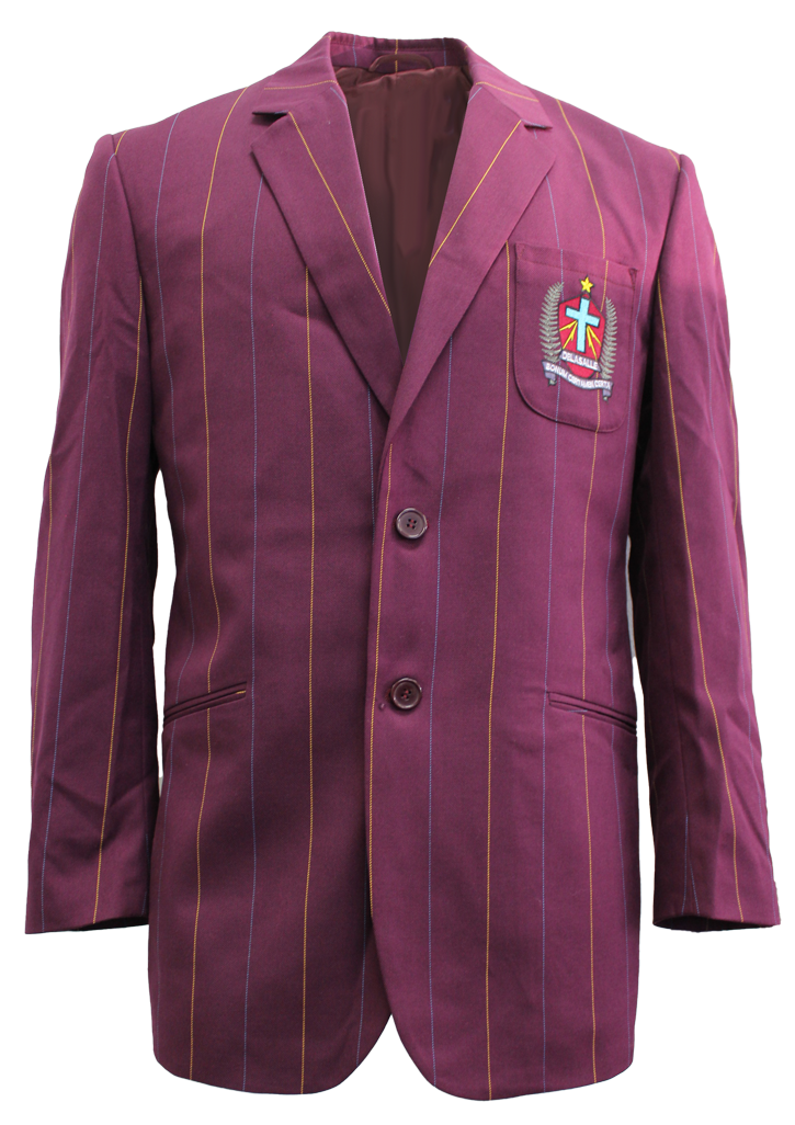 De La Salle College Senior Blazer Maroon